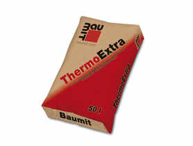 Tynk ciepłochłonny o podwyższonej termoizolacyjności ThermoExtra BAUMIT