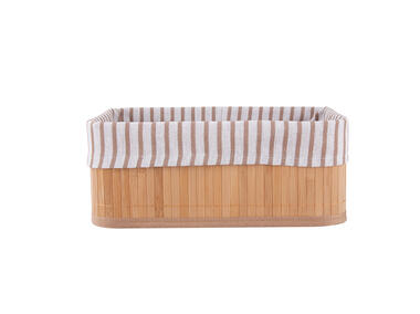 Zdjęcie: Koszyk bambusowy z wyściółką 30x20x12 cm ALTOMDESIGN
