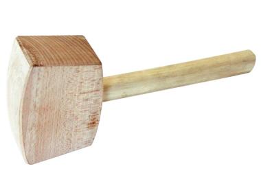 Zdjęcie: Młotek drewniany stolarski kwadratowy 500 g PROFIX