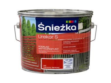 Zdjęcie: Farba gruntująca Urekor S czerwony 2,5L ŚNIEŻKA
