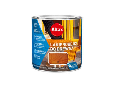 Lakierobejca do drewna 0,25 L tik ALTAX