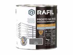 Gruntoemalia prosto na rdzę szary 2,5L RAFIL