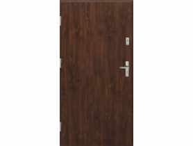 Drzwi zewnętrzne stalowo-drewniane Disting Otello 01 Orzech 100 cm lewe KR CENTER