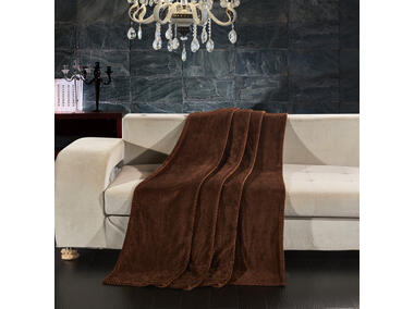 Zdjęcie: Koc Henry brownwn 170x210 cm DECOKING