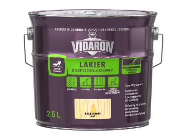 Zdjęcie: Lakier bezpodkładowy matowy 2,5L VIDARON