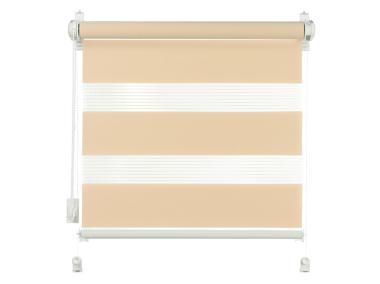 Zdjęcie: Roleta 105x140 cm Zebra II beż DECODESIGN
