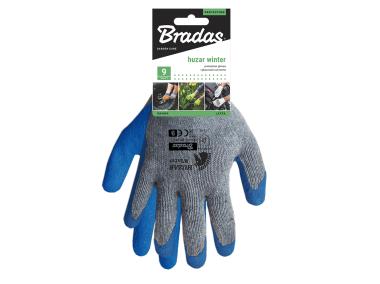 Zdjęcie: Rękawice ochronne Huzar Winter lateks, rozmiar 11, blister BRADAS