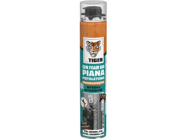 Piana pistoletowa niskoprężna zimowa Gun Foam 850 - 750 ml TIGER