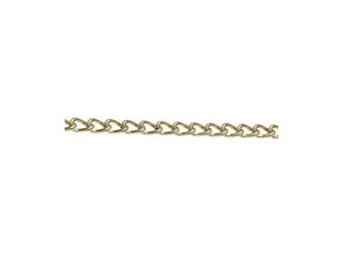 Zdjęcie: Łańcuch zegarkowy groumette, 1.2 mm złoty, 25 mb KOELNER