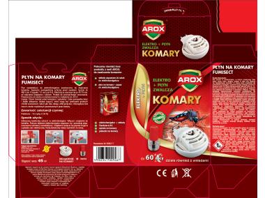 Zdjęcie: Elektrofumigator dwufunkcyjny + płyn Arox 1 szt. AGRECOL