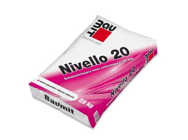 Zdjęcie: Samopoziomująca masa cementowa 1-25 mm Nivello 20 BAUMIT