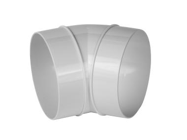 Zdjęcie: Kolano kanału okrągłego 45` - 100 mm AWENTA