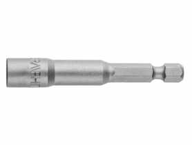 Nasadka magnetyczna 6 x 65 mm, trzpień 1/4" GRAPHITE