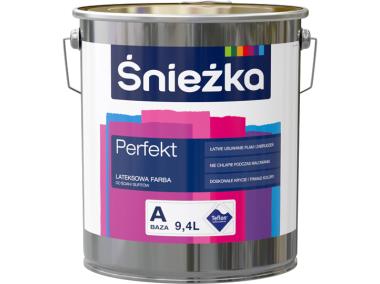 Zdjęcie: Emulsja lateksowa Perfekta BazaA 9,4L ŚNIEŻKA