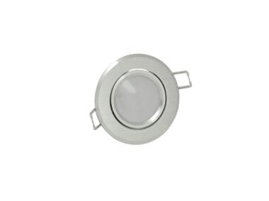 Zdjęcie: Oprawki podtynkowe LED Syn Olal aluminiowe 3in1 okragle srebrne szczotkowane 3pak POLUX