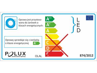 Zdjęcie: Oprawki podtynkowe LED Syn Olal aluminiowe 3in1 okragle srebrne szczotkowane 3pak POLUX