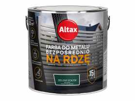 Farba do metalu 2,5 L zielony połysk ALTAX