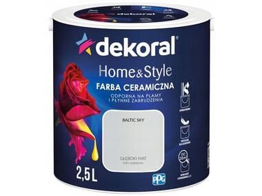 Farba ceramiczna Home&Style baltic sky 2,5 L DEKORAL