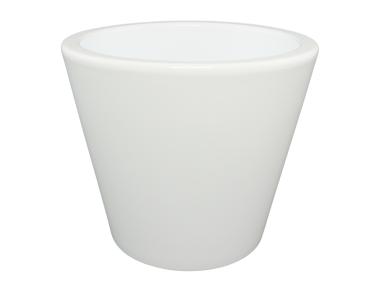 Zdjęcie: Doniczka Osłonka doniczkowa 14 cm biała CERMAX