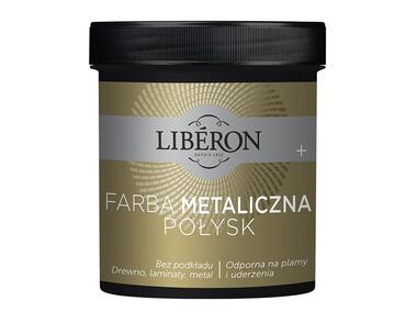 Zdjęcie: Farba do drewna Metaliczna złoto połysk 0,75 L LIBERON