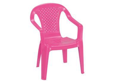 Krzesełko dziecięce różowe VOG
