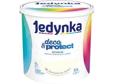 Zdjęcie: Farba lateksowa Deco&Protect Śmietankowa słodycz 2,5 L JEDYNKA