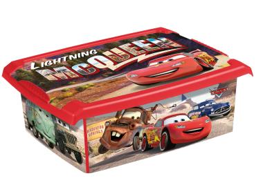Zdjęcie: Pojemnik Deco-box filip 10 L cars wiśniowy czerwony KEEEPER