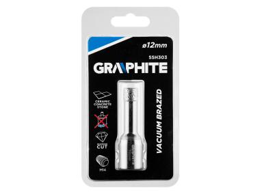 Zdjęcie: Otwornica diamentowa 12 mm x M14 GRAPHITE
