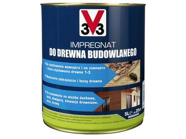 Impregnat do drewna budowlanego 5 L V33