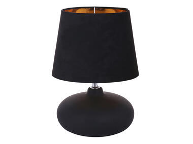 Zdjęcie: Lampa stołowa czarno-złota 21x30 cm ALTOMDESIGN