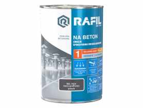 Emalia epoksydowa beton szary RAL7024 0,63L RAFIL