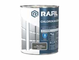 Emalia do metalu i betonu Chlorokauczuk szary plandekowy 0,75 L RAFIL