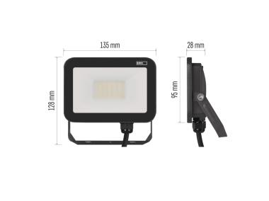 Zdjęcie: Naświetlacz LED Inovo 20W neutralna biel EMOS