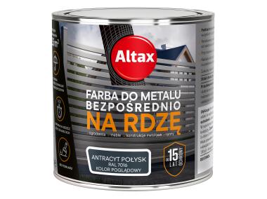 Zdjęcie: Farba do metalu 0,25 L antracyt połysk ALTAX