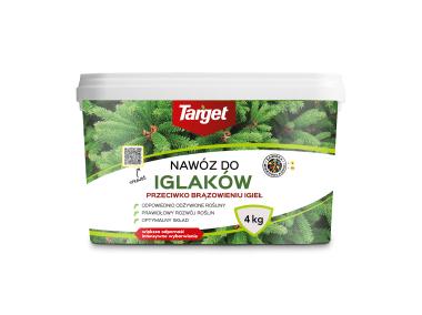 Zdjęcie: Nawóz granulowany do iglaków przeciw brązowieniu igieł 4 kg  TARGET