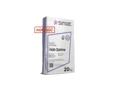 Zdjęcie: Gładź gipsowa Nida Optima 20 kg SINIAT