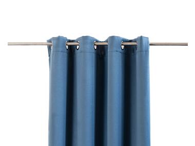 Zdjęcie: Zasłona zaciemniejąca radiant niebieski 140x270 cm CHIC HOME
