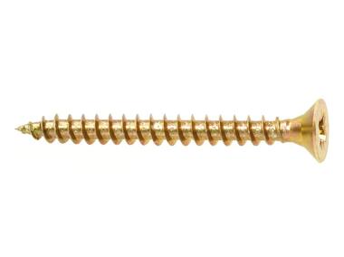 Zdjęcie: Wkręty hartowane z łbem stożkowym, gwintem pełnym i gniazdem PZ 30x12 mm WKRĘT-MET
