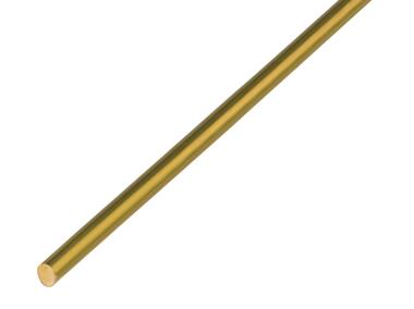 Zdjęcie: Pręt okragły mosiądz 1000x4 mm ALBERTS