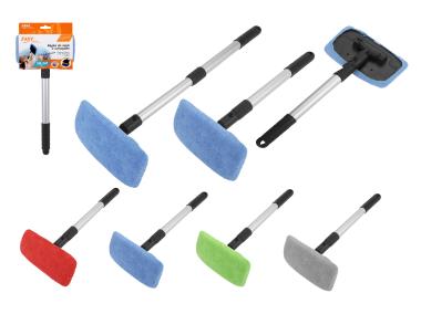 Zdjęcie: Myjka do szyb z mikrofibrą, teleskop 38-52 cm, prostokąt SIMPLE SOLUTIONS