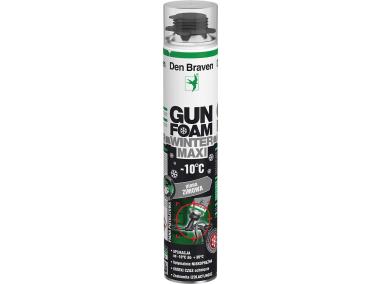 Piana pistoletowa wysokowydajna zimowa Gun Foam Maxi Winter 825 ml DEN BRAVEN