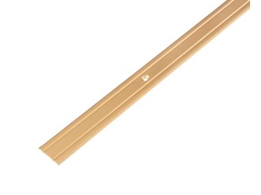 Listwa łączeniowa z podwójnym rowkiemALU złoty 2000x25 mm ALBERTS