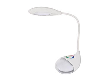 Zdjęcie: Lampka biurkowa SMD LED Boa Led White RGB kolor biały max 6 W STRUHM