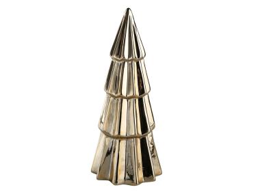 Zdjęcie: Figurka choinka 7,5x7,5x17,5 cm złota ALTOMDESIGN