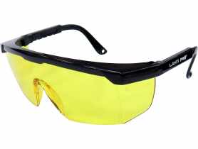 Okulary ochronne żółte regulowane, odporność mechaniczna F, CE,LAHTI PRO
