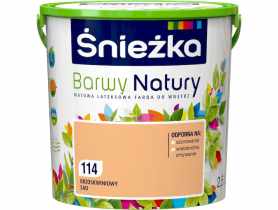 Farba Barwy Natury brzoskwiniowy sad 114 2,5L ŚNIEŻKA