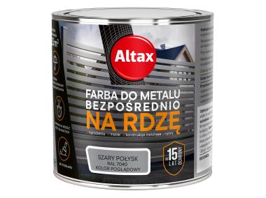 Zdjęcie: Farba do metalu 0,25 L szary połysk ALTAX