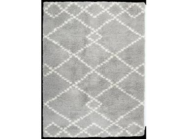 Zdjęcie: Dywan Light Nano 67x110 cm geometria szaro-biała MULTI-DECOR