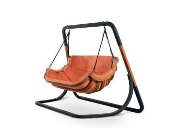 Zdjęcie: Hamak podwójny Alpha terracota 4IQ