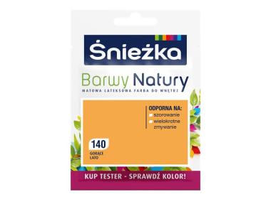 Zdjęcie: Farba Barwy Natury tester gorące lato 140 25ml ŚNIEŻKA